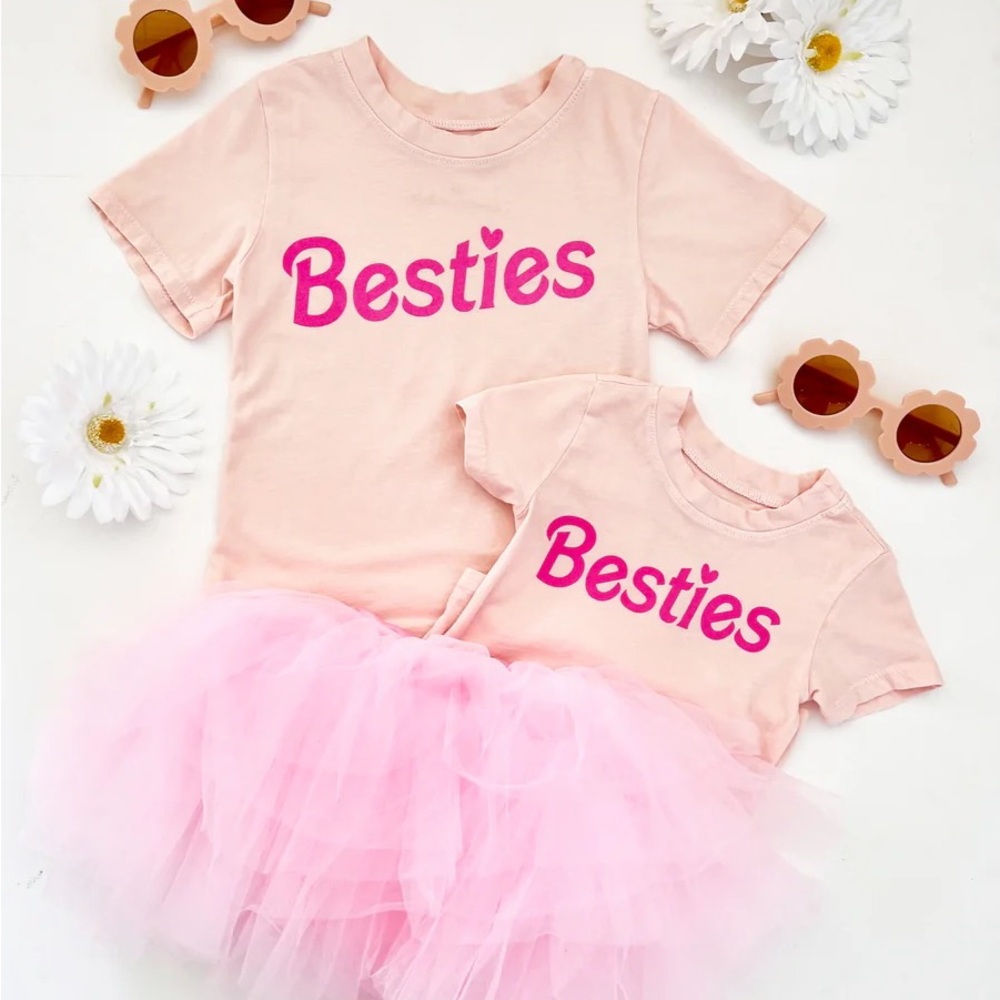 Matching “Mommy and Me” Besties Kids size 3T shirt.